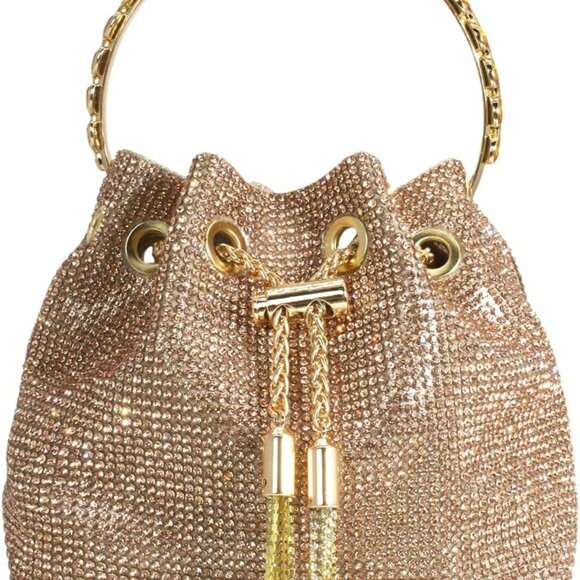 Ladies Rhinestone Clutch Bag Evening Purse Wedding Prom Party Gift - Picture 1 of 7